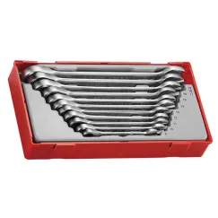 11 Piece Ratcheting Combination Spanner Set